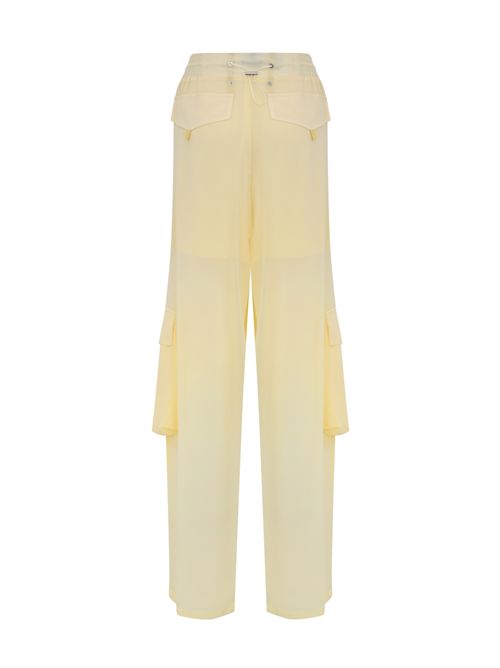 Pantalone cargo Sottocasa in georgette PINKO | 104751 A21FD22